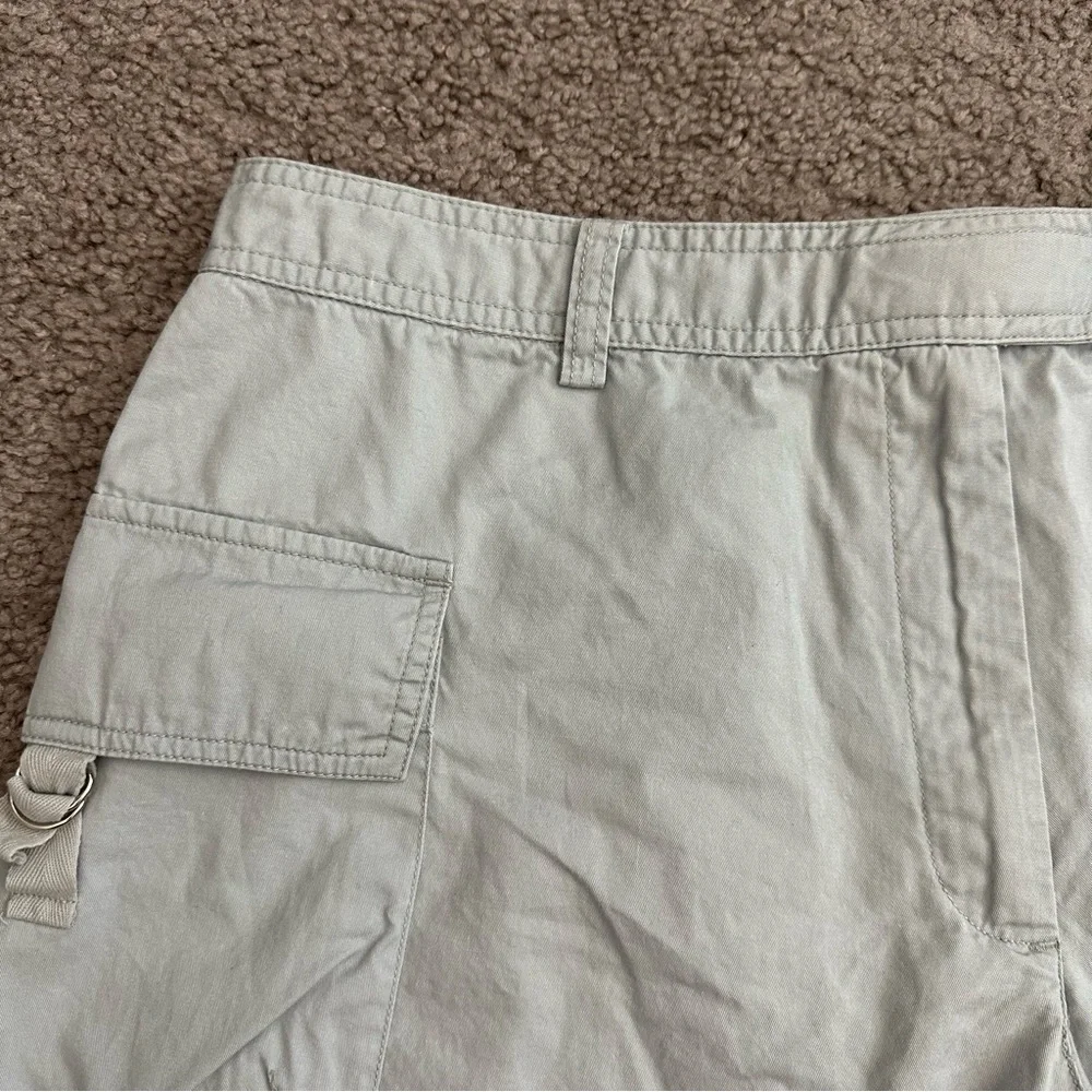New York & Company Short Womens Size 14 My Khakis Cargo - Picture 7 of 11